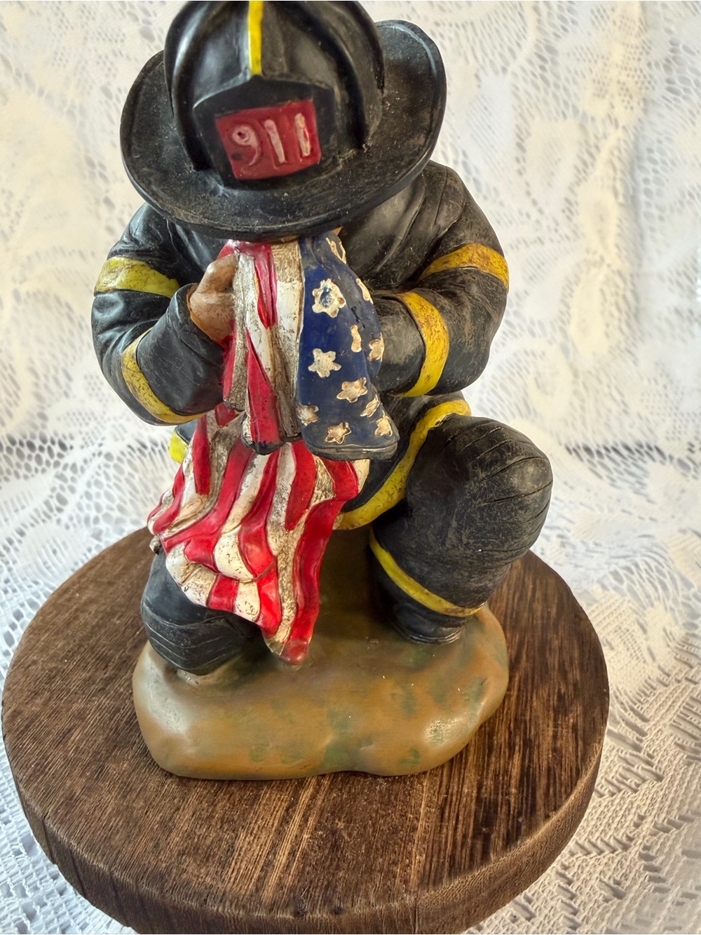 Enduring Spirit Decorative Collectible Box by - Blue, Red, White